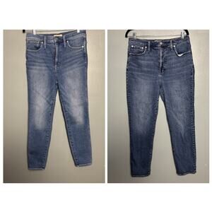 2-Pack Madewell Women’s Size 30 High Rise Skinny Crop Perfect Vintage Jeans Pant